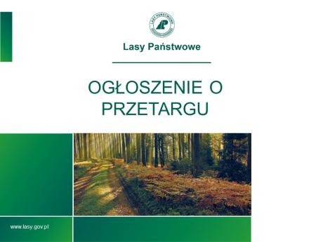 Ogłoszenie o przetargu